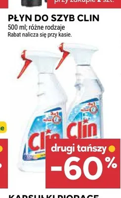 Płyn do szyb Clin Lemon promocja w Stokrotka