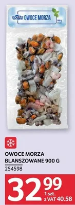 Owoce morza blanszowane promocja w Selgros