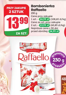 Bombonierka Raffaello promocja w Dino