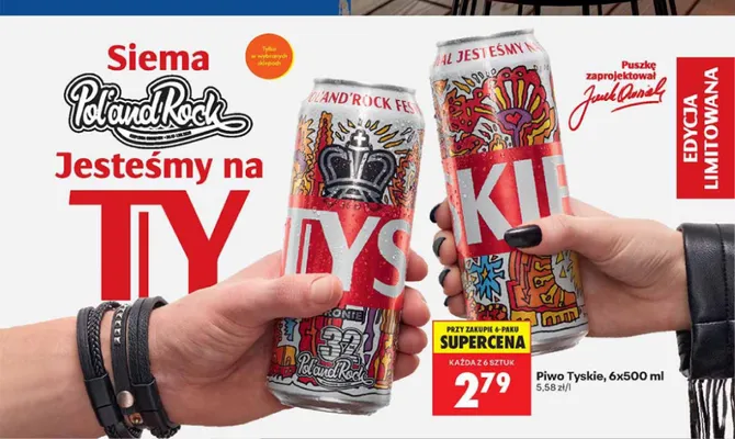 Piwo Tyskie Gronie 6-pak promocja w Biedronka