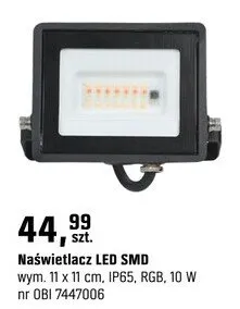 Naświetlacz LED SMD promocja w OBI