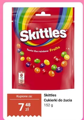 Cukierki do żucia promocja w Dino