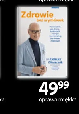 Książka Zdrowie bez wymówek Tadeusz Oleszczuk promocja w Empik