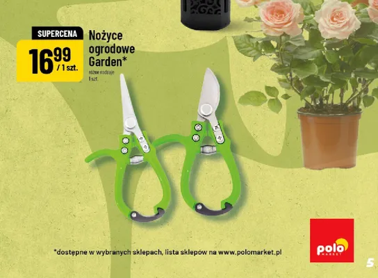Nożyce ogrodowe Garden* promocja w POLOmarket