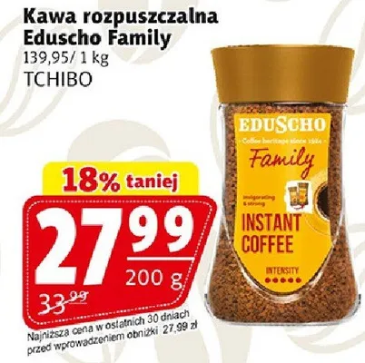 Kawa rozpuszczalna Eduscho Family promocja w Prim Market