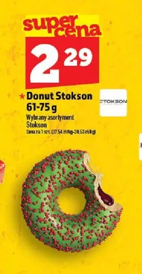 Donut Stokson promocja w TOPAZ