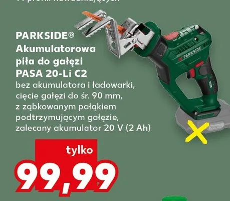 Akumulatorowa piła do gałęzi PASA 20-Li C2 promocja w Kaufland