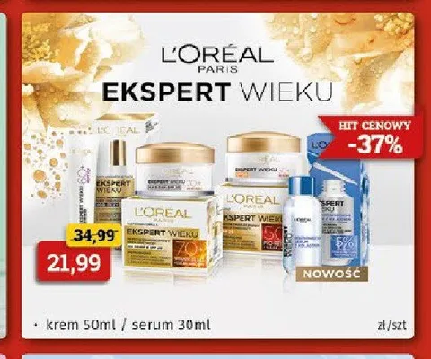 Serum do twarzy L'Oréal Paris Ekspert Wieku promocja w Drogeria Kosmyk