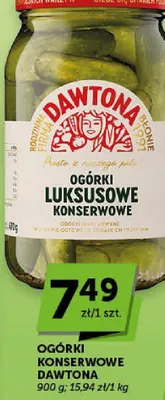 Ogórki konserwowe luksusowe Dawtona promocja w ABC