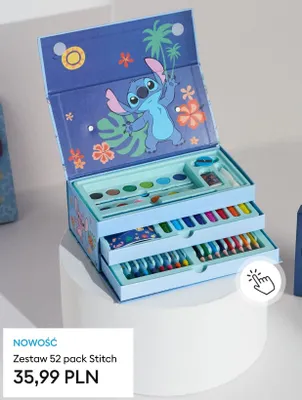 Zestaw artystyczny Stitch 52-pak promocja w Sinsay