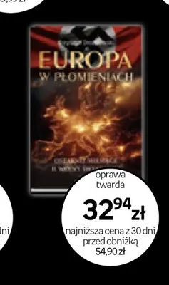 Książka Europa w płomieniach promocja w Empik