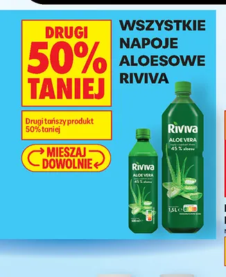 Napój aloesowy Riviva Aloe Vera promocja w Biedronka