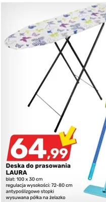 Deska do prasowania Laura promocja w Bricomarche
