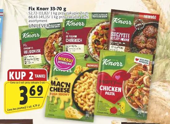 Fix Mac'n Cheese Knorr promocja w Prim Market