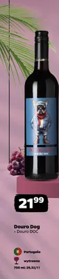 Wino czerwone Douro Dog Douro DOC promocja w Netto
