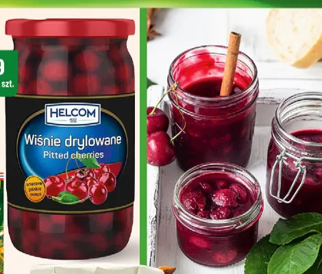 Wiśnie drylowane Helcom promocja w POLOmarket