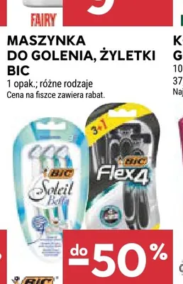 Maszynka do golenia BIC Flex 4 promocja w Stokrotka