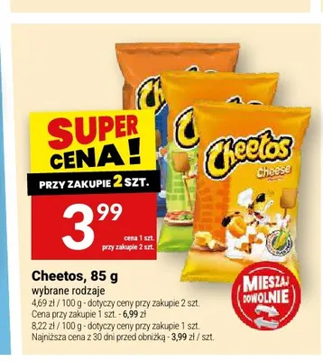 Chrupki Cheetos Cheese promocja w Twój Market