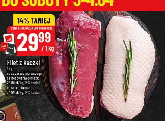 Filet z kaczki promocja w POLOmarket