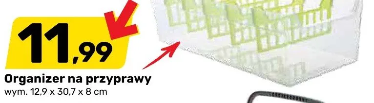 Organizer na przyprawy promocja w Bricomarche