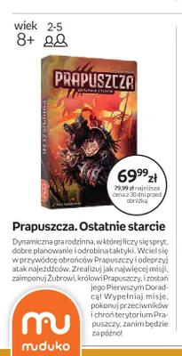 Gra Prapuszcza. Ostatnie starcie Muduko promocja w Empik