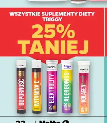 Suplement diety Triggy Odporność promocja w Netto