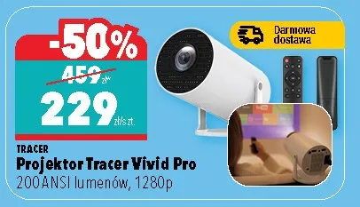 Projektor Tracer Vivid Pro promocja w Biedronka Home