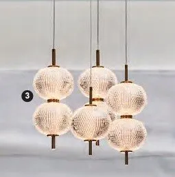 Lampa wisząca LED Lazie - 2 3000 K, złota promocja w Castorama
