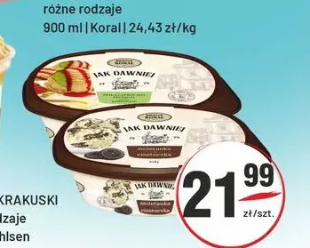 Lody Jak Dawniej promocja w Sedal
