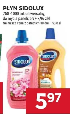 Płyn Sidolux uniwersalny promocja w Stokrotka