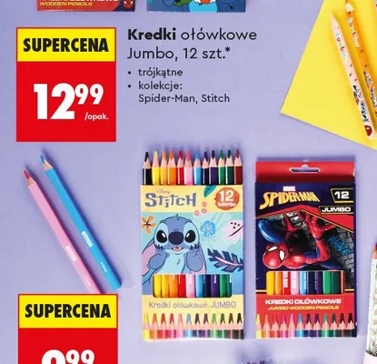 Kredki ołówkowe Jumbo Bambino Stitch promocja w Biedronka
