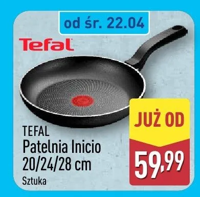 Patelnia Inicio 20/24/28 cm promocja w Aldi