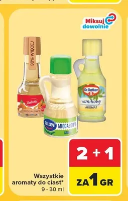 Aromat do ciast Delecta promocja w Carrefour