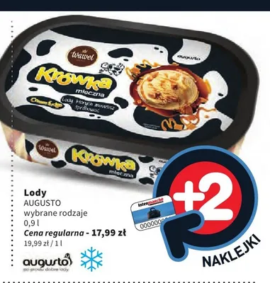 Lody Augusto promocja w Intermarche