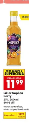 Likier Soplica Party Limonka Mięta promocja w Biedronka
