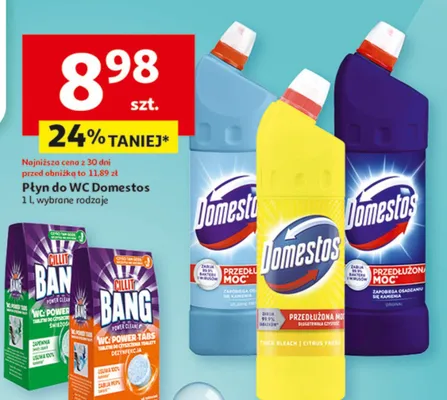 Płyn do WC Domestos promocja w Auchan