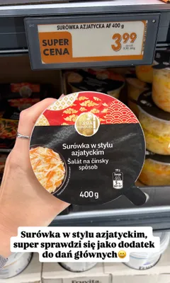 Surówka w stylu azjatyckim Asia Flavours promocja w Biedronka