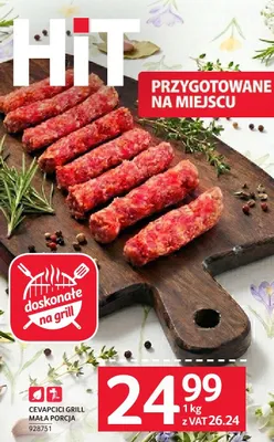 Cevapcici grill mała porcja promocja w Selgros