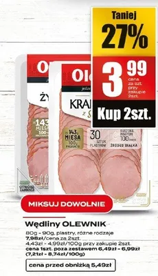 Wędliny OLEWNIK promocja w Supeco