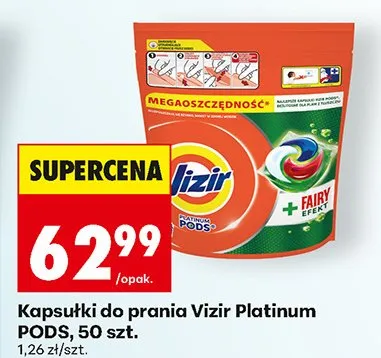Kapsułki do prania promocja w Biedronka