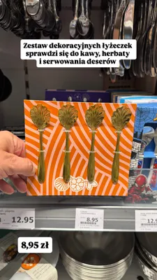 Zestaw dekoracyjnych łyżeczek promocja w Action