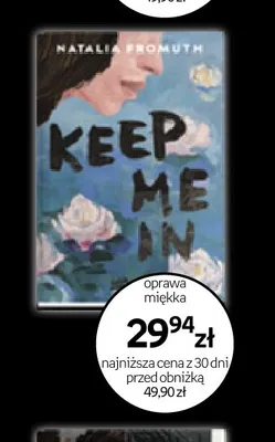 Książka Keep Me In Natalia Fromuth promocja w Empik