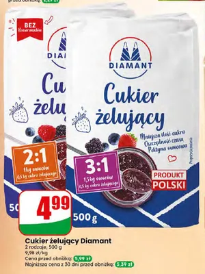 Cukier żelujący 2:1 Diamant promocja w Dino