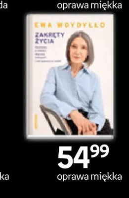 Książka Zakręty życia Ewa Woydyłło oprawa miękka promocja w Empik