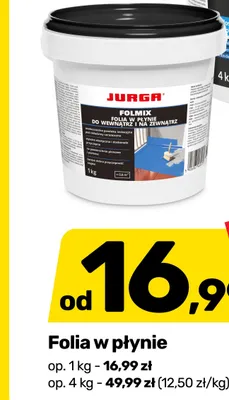 Folia w płynie JURGA Folmix promocja w Bricomarche
