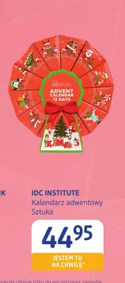 Kalendarz adwentowy IDC Institute promocja w Drogerie DM