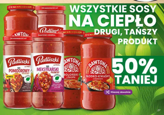 Sos boloński z bazylią Dawtona promocja w Dino