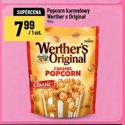 Popcorn karmelowy Werther's Original promocja w POLOmarket