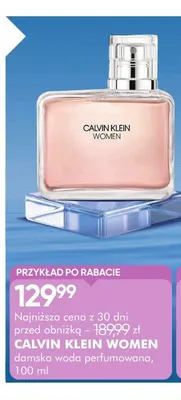 Woda perfumowana damska Calvin Klein Women promocja w Super-Pharm