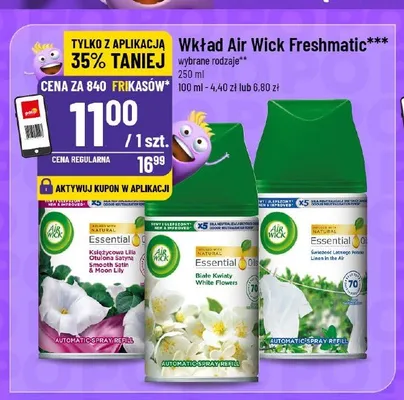Wkład Air Wick Freshmatic promocja w POLOmarket